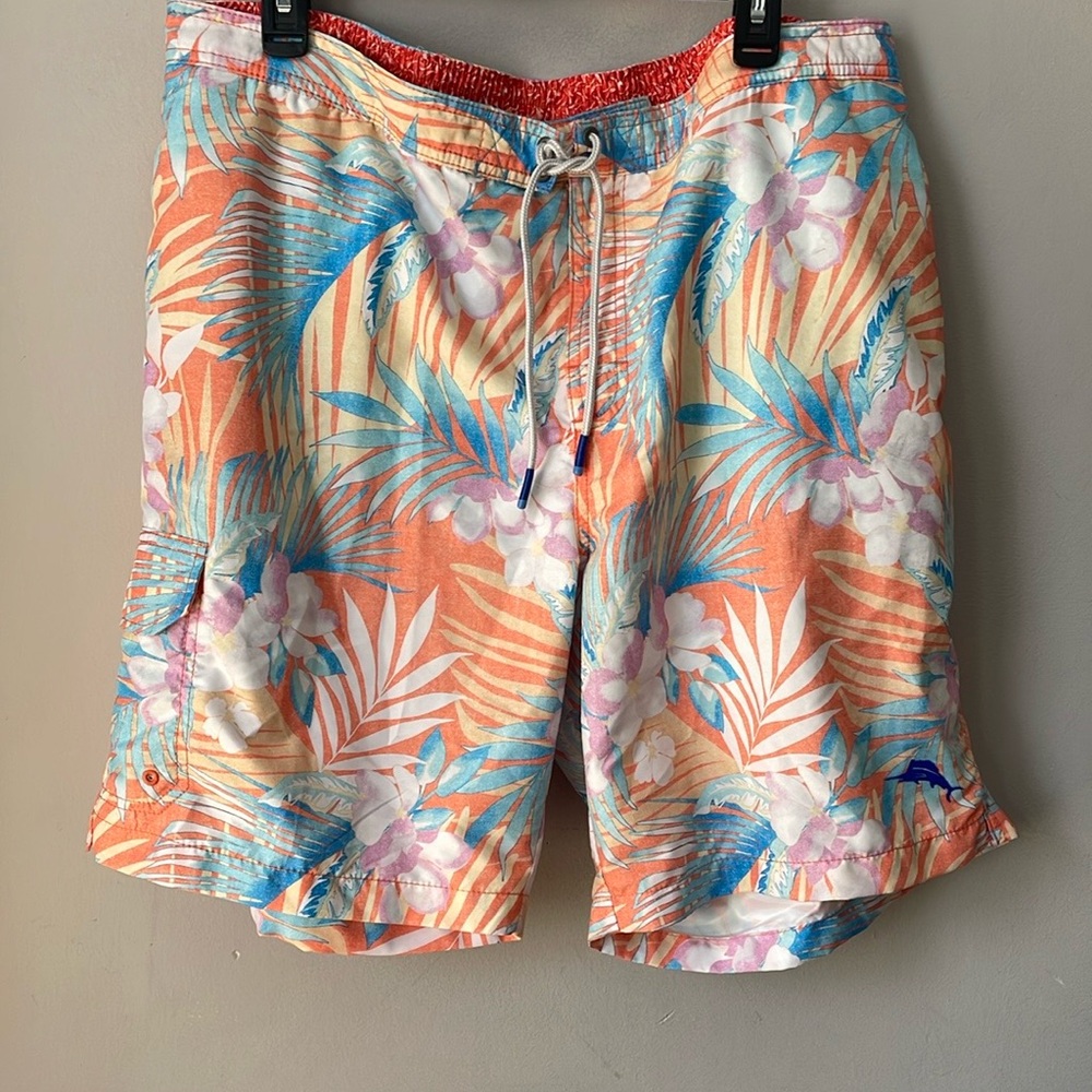 New Tommy Bahama Swim Trunks 1XLB